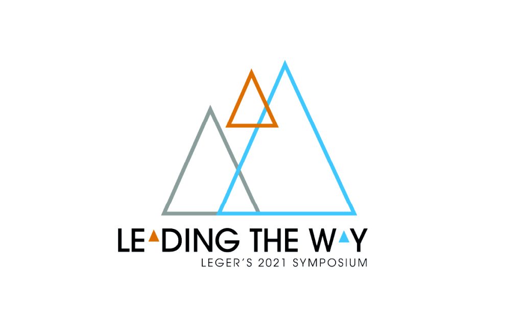 Logo Leading the Way du symposium 2021 de Léger