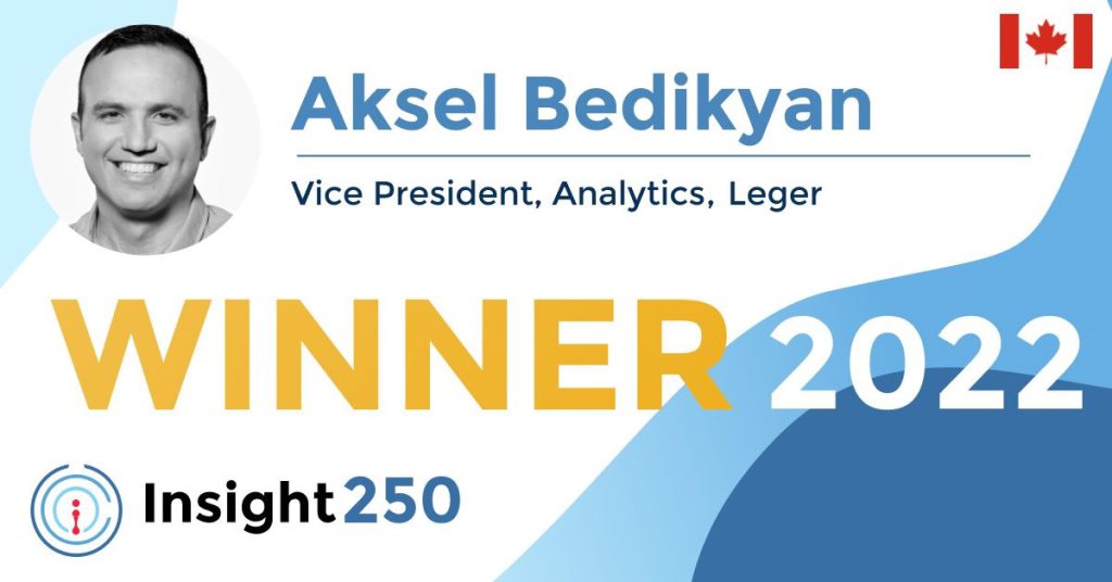 Aksel Bedikyan, 2022 Winner, Insight250
