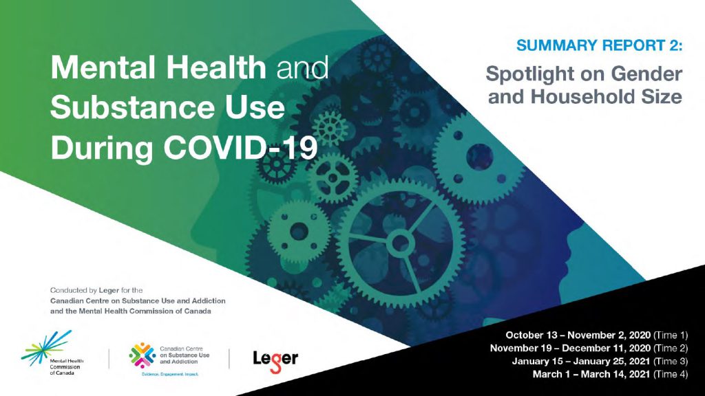 Mental Health and Substance Use During COVID-19_Spotlight on Gender and Household Size Report