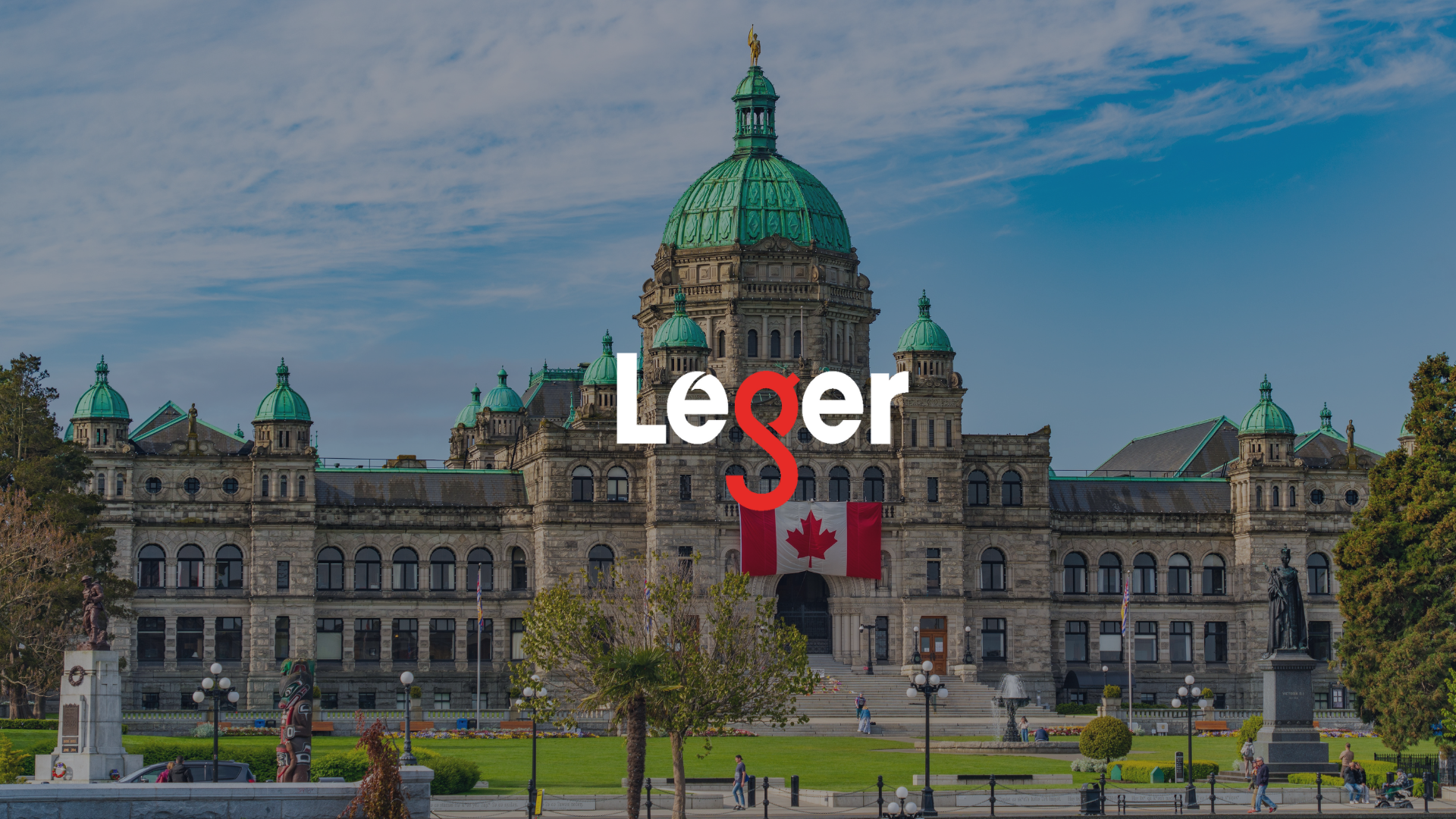 BC Politics - Leger Poll (Leger Logo) Leger poll on the performance of the British Columbian government between January 23 and January 26, 2026.